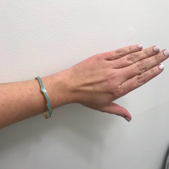 Stella & Dot Teal Bangle - Picture 1 of 8